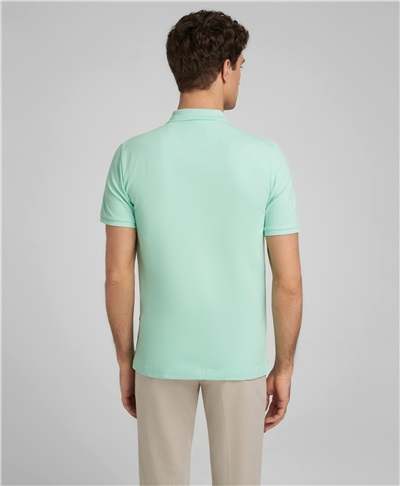фото рубашки поло HENDERSON, цвет светло-зеленый, HPS-0182-4N LGREEN
