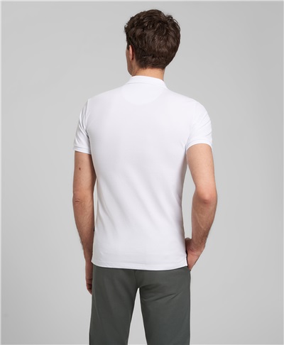 фото рубашки поло HENDERSON, цвет белый, HPS-0182-5 WHITE