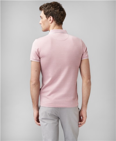 фото рубашки поло HENDERSON, цвет розовый, HPS-0335 PINK