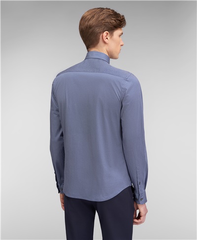 фото рубашки трикотажной HENDERSON, цвет синий, HSL-0042 NAVY