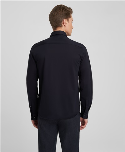 фото рубашки трикотажной HENDERSON, цвет темно-синий, HSL-0048 DNAVY