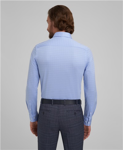 фото рубашки трикотажной HENDERSON, цвет синий, HSL-0053 NAVY