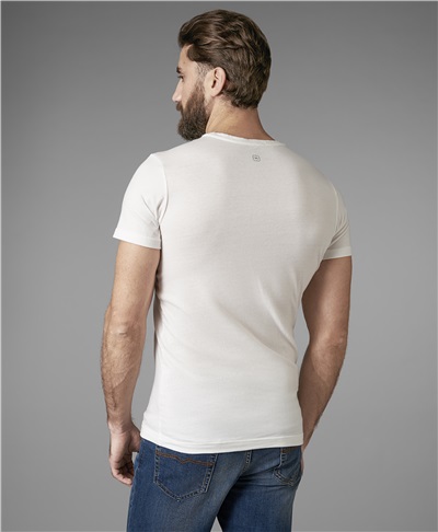 фото футболки HENDERSON, цвет белый, HTS-0244 WHITE