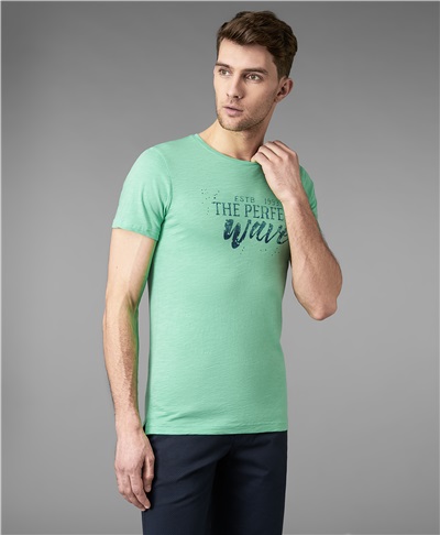 фото футболки HENDERSON, цвет зеленый, HTS-0250 GREEN