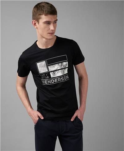 фото футболки HENDERSON, цвет черный, HTS-0280 BLACK