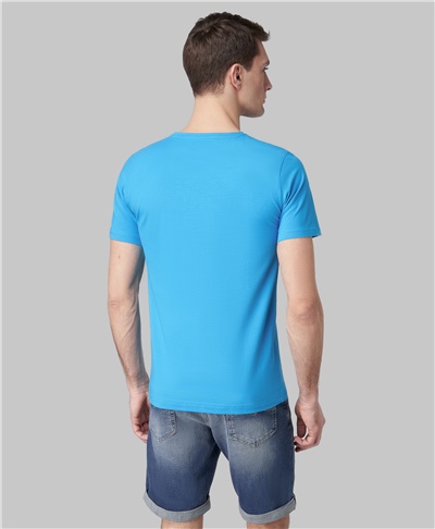 фото футболки HENDERSON, цвет темно-голубой, HTS-0281 DBLUE