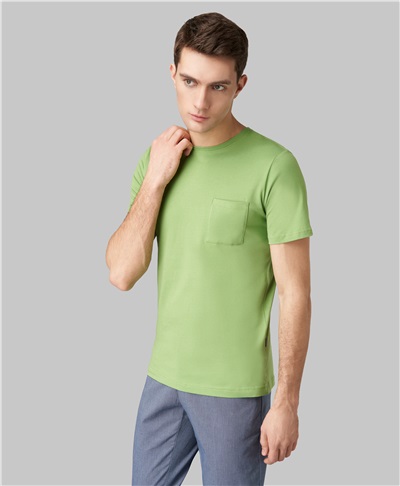 фото футболки HENDERSON, цвет зеленый, HTS-0281 GREEN