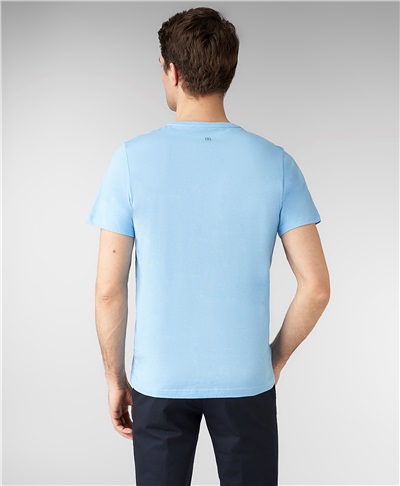 фото футболки HENDERSON, цвет голубой, HTS-0327 BLUE