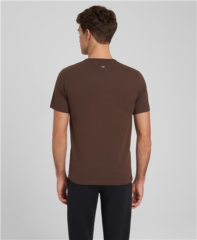 фото футболки HENDERSON, цвет коричневый, HTS-0368 BROWN
