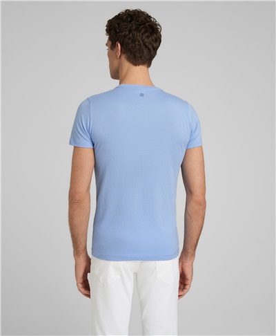 фото футболки HENDERSON, цвет голубой, HTS-0374 BLUE