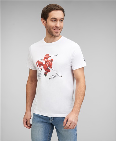 фото футболки HENDERSON, цвет белый, HTS-FHR3 WHITE