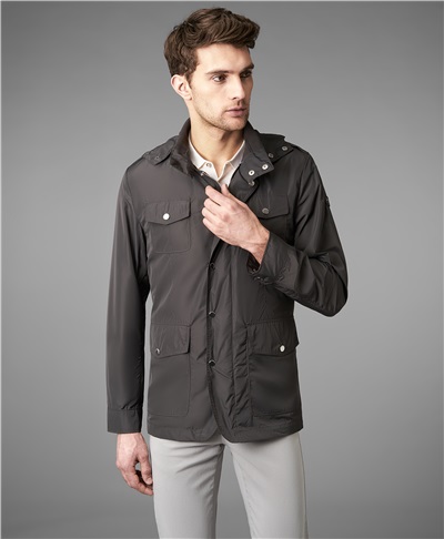 фото куртка-ветровки HENDERSON, цвет темно-серый, JK-0297 DGREY