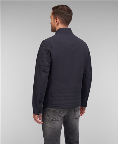фото куртки - ветровки HENDERSON, цвет темно-синий, JK-0359 DNAVY