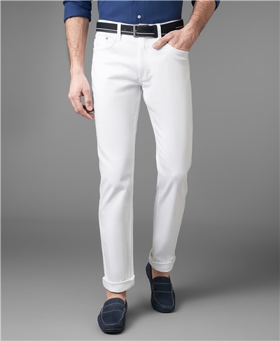 фото джинсов HENDERSON, цвет белый, JS-0082 WHITE