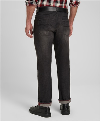 фото джинсов HENDERSON, цвет темно-серый, JS-0124 DGREY