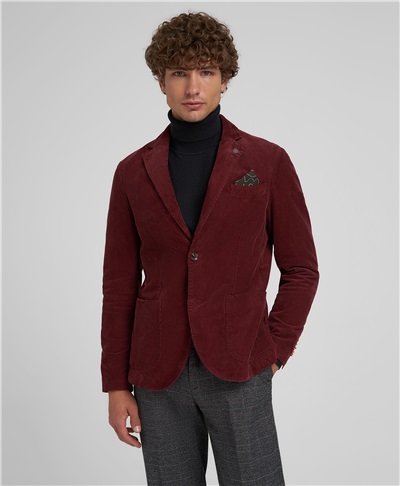 фото пиджака HENDERSON, цвет бордовый, JT-0307-N BORDO