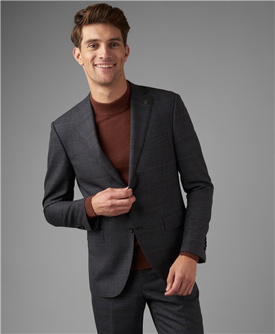 фото костюмного пиджака HENDERSON, цвет серый, JT1-0166-N GREY