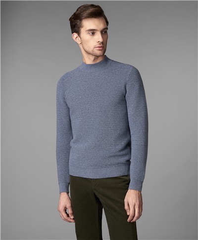 фото пуловера трикотажного HENDERSON, цвет серый, KWL-0724 GREY