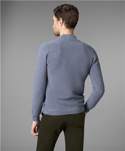 фото пуловера трикотажного HENDERSON, цвет серый, KWL-0724 GREY