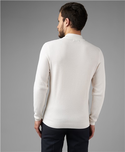 фото пуловера трикотажного HENDERSON, цвет белый, KWL-0762 WHITE