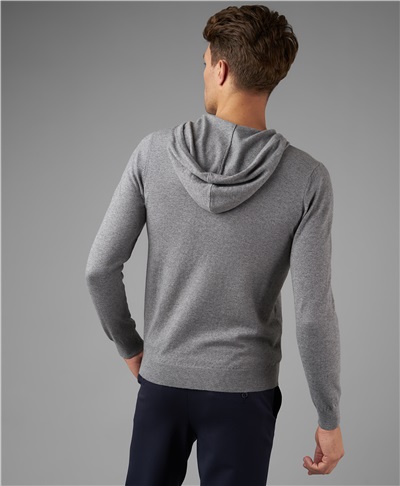 фото пуловера трикотажного HENDERSON, цвет серый, KWL-0789 GREY