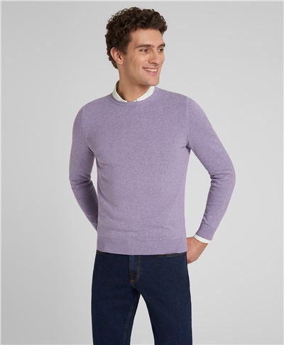 фото пуловера трикотажного HENDERSON, цвет светло-пурпурный, KWL-0811 LPURPLE