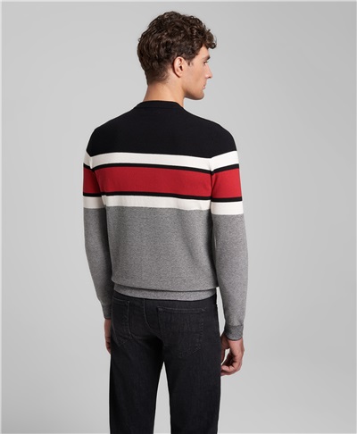 фото пуловера трикотажного HENDERSON, цвет серый, KWL-0879 GREY