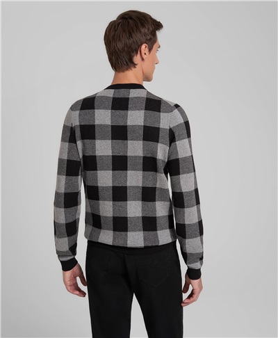 фото пуловера трикотажного HENDERSON, цвет черный, KWL-0880 BLACK