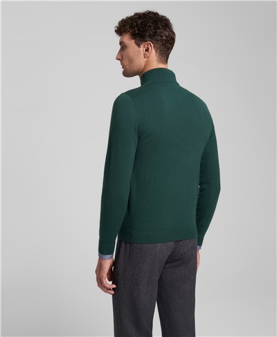 фото пуловера трикотажного HENDERSON, цвет зеленый, KWL-0888 GREEN