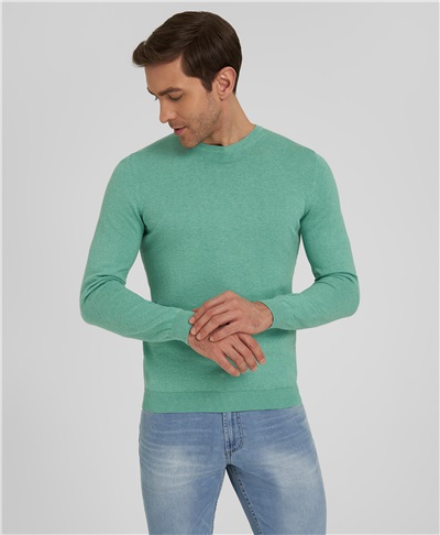фото пуловера HENDERSON, цвет светло-зеленый, KWL-0911-1 LGREEN