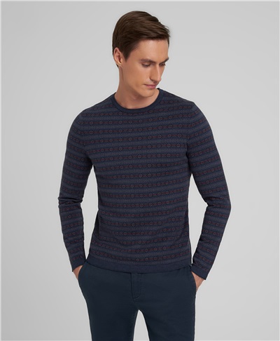 фото пуловера HENDERSON, цвет синий, KWL-0919 NAVY