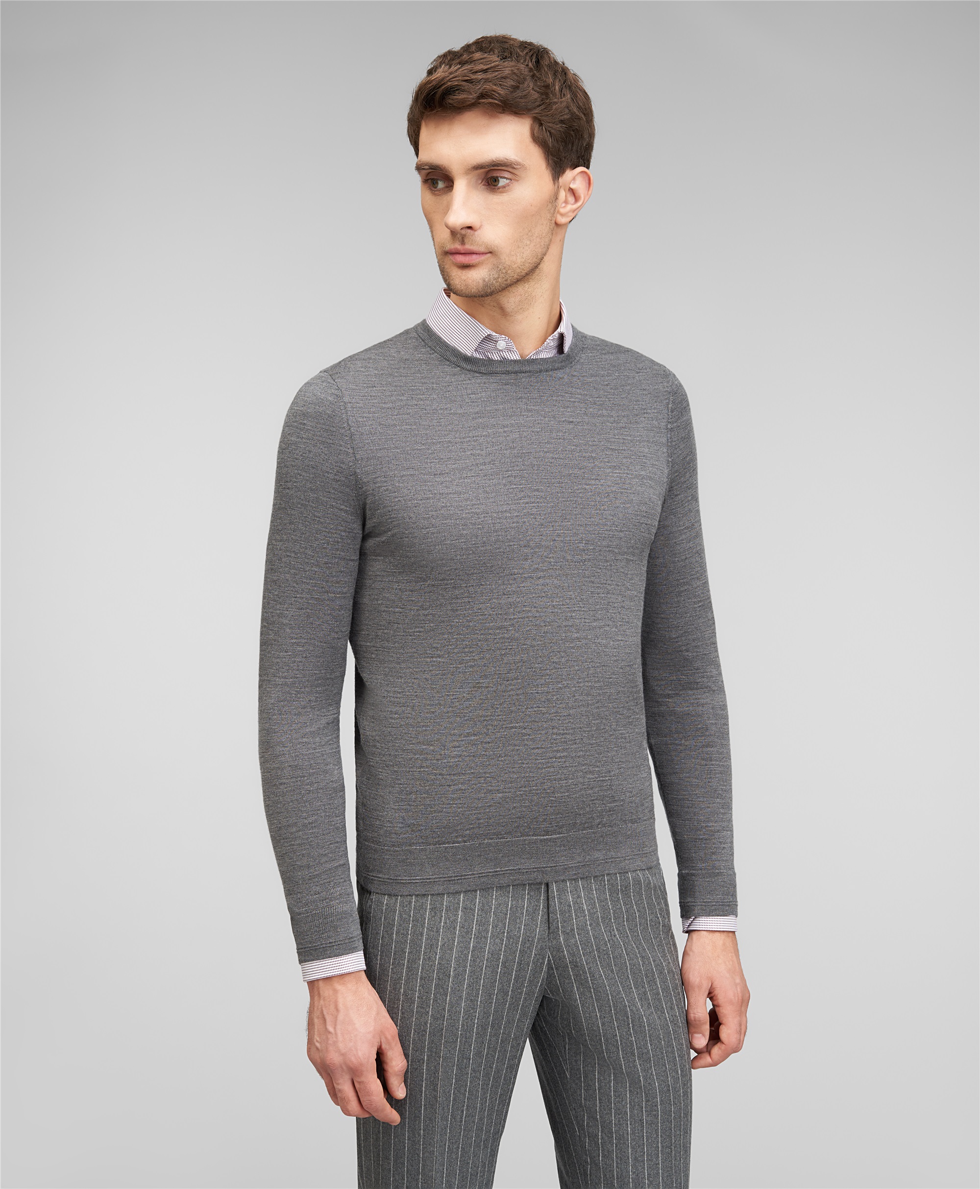 

Пуловер трикотажный HENDERSON, Серый, KWL-MN-F2 GREY