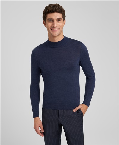 фото пуловера трикотажного HENDERSON, цвет светло-синий, KWL-TN-F2 LNAVY