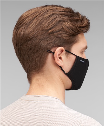 фото санитарно-гигиенической маски, цвет черный, MSK-0002 BLACK