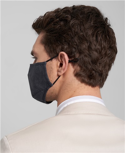 фото санитарно-гигиенической маски, цвет серый, MSK-0006 GREY