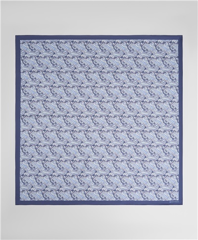 фото платка шейного HENDERSON, цвет темно-голубой, NT-0058 DBLUE