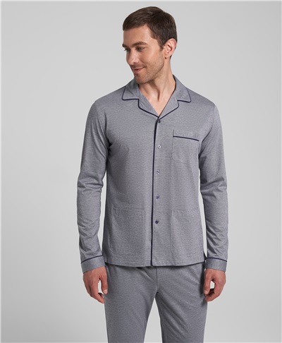фото пижамы (рубашки и брюк) HENDERSON, цвет серый, PJ-0017 GREY