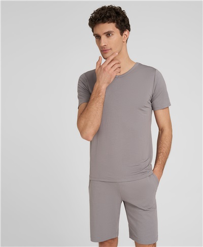фото пижамной футболки HENDERSON, цвет серый, PJ2-0087 GREY