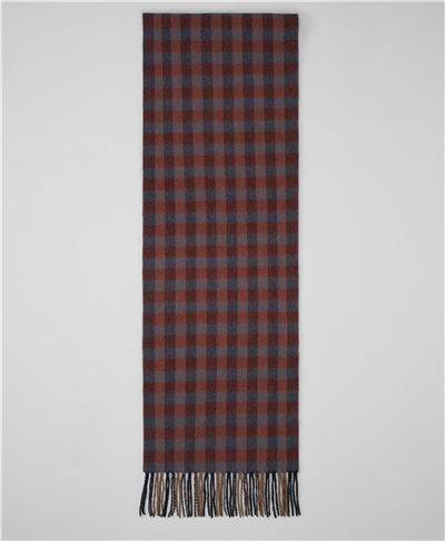 фото шарфа HENDERSON, цвет коричневый, SF-0546 BROWN