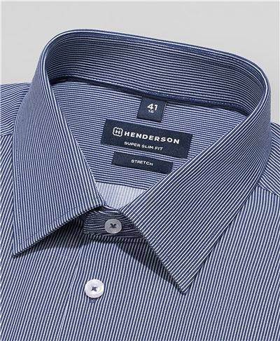 фото рубашки HENDERSON, цвет синий, SHL-1461 NAVY