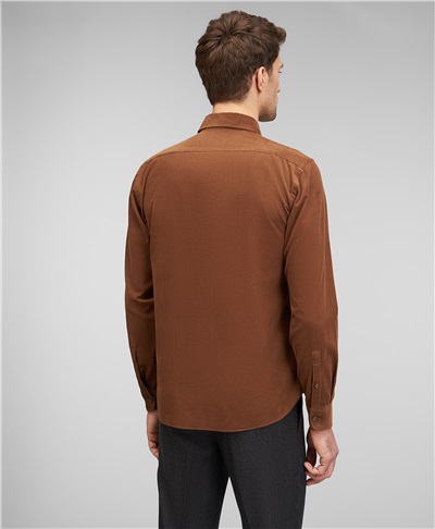 фото рубашки HENDERSON, цвет коричневый, SHL-1691-S BROWN