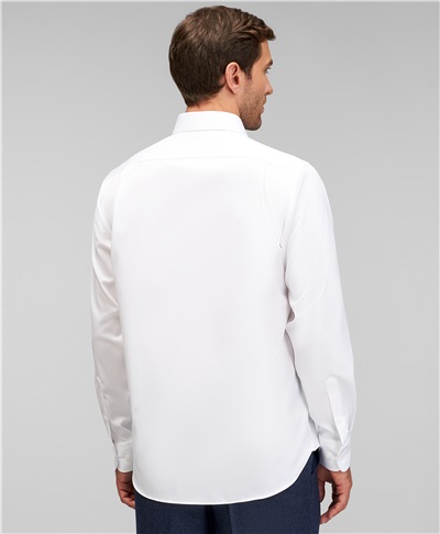 фото рубашки прямого силуэта HENDERSON, цвет белый, SHL-1706-N WHITE