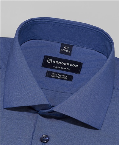 фото рубашки HENDERSON, цвет синий, SHL-1931-X NAVY
