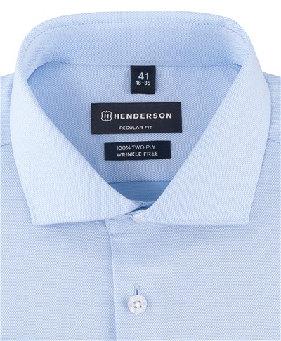 фото рубашки HENDERSON, цвет голубой, SHL-2426-ND BLUE