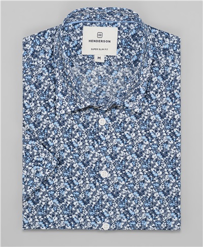 фото рубашки HENDERSON, цвет голубой, SHS-0465 BLUE