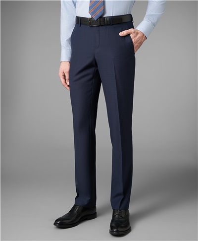 фото костюмных брюк HENDERSON, цвет синий, TR1-0153-N NAVY