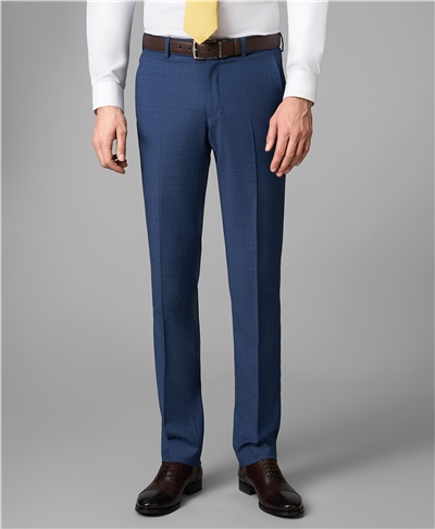 фото костюмных брюк HENDERSON, цвет темно-голубой, TR1-0161-N DBLUE