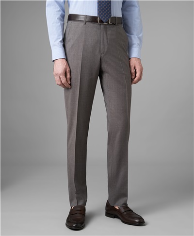 фото костюмных брюк HENDERSON, цвет бежевый, TR1-0162-S BEIGE