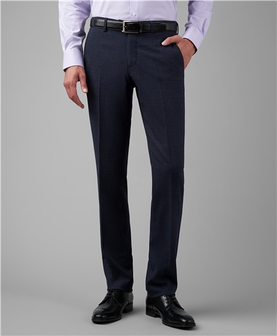 фото костюмных брюк HENDERSON, цвет синий, TR1-0170-N NAVY