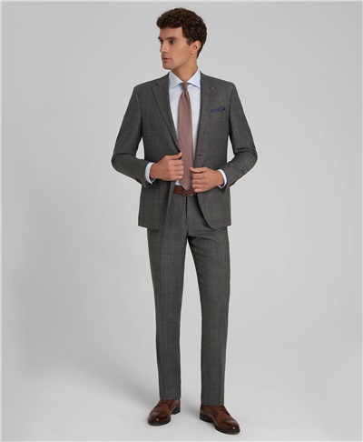 фото костюмных брюк HENDERSON, цвет серый, TR1-0212-N GREY